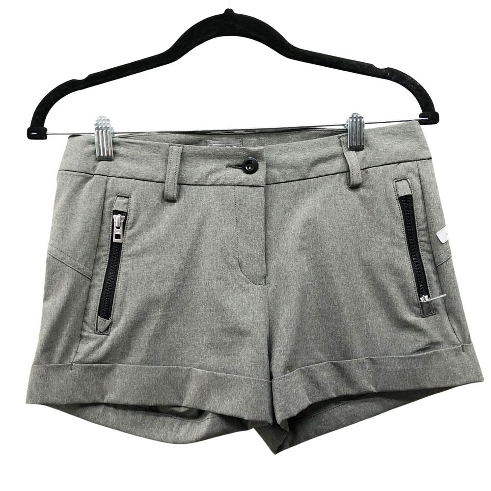 Adidas Adipure Golf Shorts Womens S Gray Performance Athletic Casual Outdoor - Picture 1 of 8